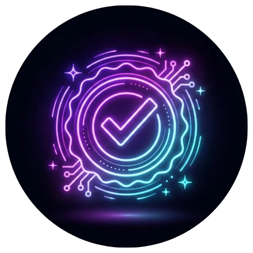 icono de validación de entidad