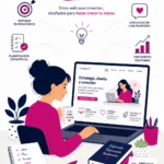 diseño web para autónomos españa 2026 | somos tu marketing autónoma frente a su ordenador revisando el diseño de su web profesional en españa