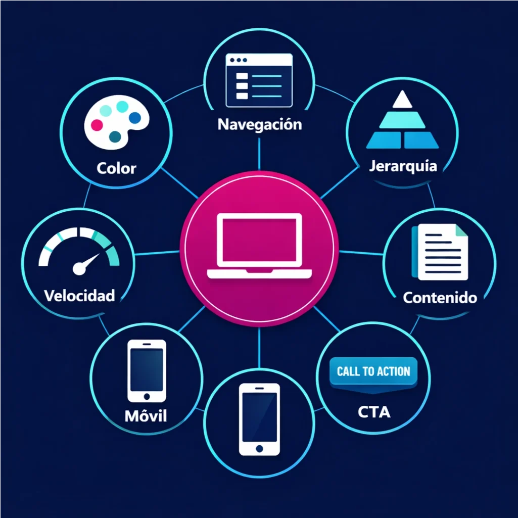 Los 7 elementos esenciales de un diseño web profesional